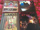 Styx [4 LP Vinyl] Killroy was here Paradise Theatre Cornerstone Grand Illusion