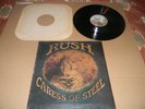 Rush Caress Of Steel LP 1975 Mercury LP SRM-1-1046 Gatefold Ex