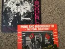 Original PUNK AND DISORDERLY PBS131 & lll THE FINAL SOLUTION GRAM005 VINYL LP