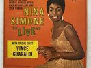 NINA SIMONE Live with Special Guest Vince Guaraldi LP 1964 soul jazz MONO VG+++