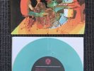 Flaming Lips/Black Keys Borderline Blue Million Miles 7” Green Vinyl 2009 OOP