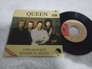 QUEEN OTRO MAS QUE MUERDE EL POLVO mexico single 7 single promo mexican EMI