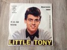 LITTLE TONY. 24MILA BACI - PATATINA 45Rpm Sanremo Italy durium 1961