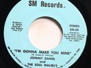 JOHNNY DANIEL & THE SOUL MALIBU'S - I'M GONNA MAKE YOU MINE / MALIBU - SOUL 45