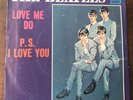 THE BEATLES - LOVE ME DO / PS I LOVE YOU TOLLIE PS and  Vinyl 45