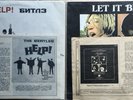 Beatles Help - Let it be + newspapers 2 lp vinyl Russia