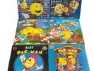 6 Pac-Man  33 1/3 and 45 RPM Records & Books 1980's Kid Stuff
