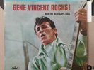 Trés Rare EP45T Gene Vincent Rocks  And The Blue Caps Roll Part 3 1958 LANGUETTE