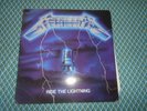 METALLICA Ride The Lightning LP Vinyl 33t  1984 TTBE