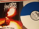 Goatmoon Finnish Steel Storm LP Blue White Colored Vinyl black metal rare Mayhem