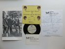 THE BEATLES UK FAN CLUB CHRISTMAS RECORD 1963 PLUS 2 LETTERS AND FAN CLUB CARD