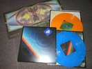THE MARS VOLTA 2 LP NOCTOURNIQUET RARE 2012 ORANGE AND BLUE VINYL + 3D GLASSES