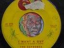 HEAR Supremes 45 I Want A Guy / Never Again TAMLA 54038 popcorn soul R&B