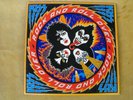 KISS Rock And Roll Over LP Record 33 RPM Casablanca NBLP 7037 Decals