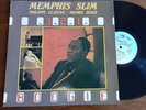 LP Memphis Slim Blues BOOGIE Gatefold RARE AVEC DEDICACE