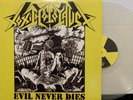 Toxic Holocaust – Evil Never Dies LP 2008 Relapse – RR -6121 EX/EX CLEAR VINYL