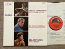 HMV ASD 655: JACQUELINE DU PRE/ELGAR CELLO CONCERTO  NM