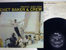 CHET BAKER AND CREW PACIFIC JAZZ K23P-6714 JAPAN VINYL LP