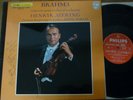 HENRYK SZERYNG - ANTAL DORATI / BRAHMS violin concerto   / PHILIPS autographed
