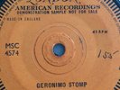 Barry Darvell,DEMO,Geronimo Stomp,EX,London,1959,Rock n Roll,Rockabilly 