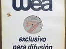 Test Pressing PRINCE Parade Argentine LP + Label Sheet WEA RaRe