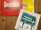 THE SPECIALS PROTEST SONGS 1924-2012 SIGNED YELLOW VINYL +SIGNED LITHOGRAPH #500