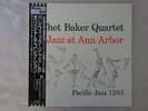 Chet Baker Quartet Jazz At Ann Arbor Pacific Jazz PJ-1203 Japan  VINYL LP OBI