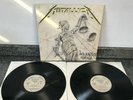 LP VINYL DOUBLE ALBUM METALLICA AND JUSTICE FOR ALL 1988 UK IST PRESS EX/EX