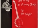 PETE SEEGER: How To Play 5 String Banjo US Folkways ’63 Folk w/ Insert LP Vinyl