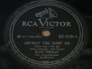 ELVIS PRESLEY 1956 “ANYWAY YOU WANT ME/LOVE ME TENDER” 78 RPM 10” BRAZIL