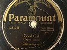 PARAMOUNT 12817; CHARLIE SPAND acc. guitar GoodGal/ back to The Wood Blues