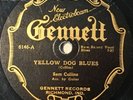 GENNETT 6146; SAM COLLINS Yellow Dog Blues/ Loving Lady Blues