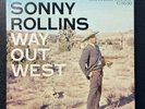 SONNY ROLLINS Way Out West CONTEMPORARY LP C3530 Mono DG Rare 1st
