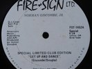 NORMAN GISCOMBE JR. Get Up And Dance FIRE-SIGN 12
