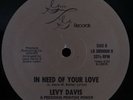 LEVY DAVIS In Need Of Your Love GOOD TO GO 12