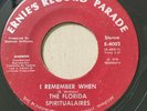 RARE SWEET SOUL  FLORIDA SPIRIUALAIRES i remember when ERNIES 4002 GREAT RECORD