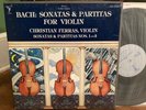 Sine Qua Non 2028 (3LP): Christian Ferras, Bach Sonatas & Partitas NM pristine