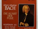 JORDI SAVALL, HESPERION XX - JS BACH the art of fugue ASTREE 2xLPs box EX++