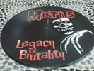 MISFITS LEGACY OF BRUTALITY LP PICTURE DISC RARE PUNK 2002 EU IMPORT NEW SAMHAIN