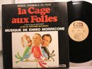 Ennio Morricone French Import Lp La Cage Aux Folles Soundtrack On Gm - Vg / Vg+