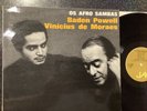 Lp 33T Baden Powell & Vinicius De Moraes. Os Afro-Samba    Jag422002
