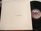LP THE BEATLES - The White Album CAPITOL RECORDS SW 2576 PURPLE LBL Early 80s EX