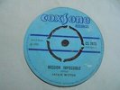 Jackie Mittoo - Mission Impossible c/w Heptones - Giddy-Up 1968 UK 45 COXSONE
