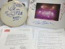 Genesis Exclusive Candid Interview Album Autographed and Tambourine Phil Collins