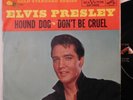 ELVIS PRESLEY Hound Dog Don't Be Cruel RCA GOLD STANDARD 45 with picture sleeve