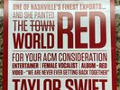 Rare Taylor Swift RED Red Color Vinyl 2LP 2012 ACM PROMO