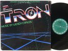 TRON soundtrack LP 1982 US CBS Wendy Carlos, Journey electronic, near-mint vinyl