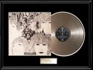 THE BEATLES REVOLVER WHITE GOLD SILVER PLATINUM TONE RECORD LP ALBUM NON RIAA
