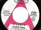 Rare Garage-Cyrus Erie (Eric Carmen) on Epic 10451-DJ-Sparrow/Get Message-LISTEN