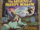 Disney Children’s Album LP LEGEND OF SLEEPY HOLLOW Disneyland ST-3801 W/ Insert
